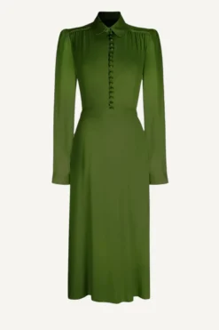 ANTONIA ZANDER Kleid in Kaki