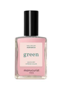 Manucurist Hortencia, Green Nagellack, veganer Nagellack, 12-frei Nagellack, sheer Pink Lack, langlebiger Nagellack, Clean Beauty Nagellack, Manucurist Green, nachhaltiger Nagellack, zartes Pink Nagellack, Amour Fou Nails