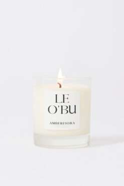 LE O'BU Duftkerze 'Amberfiora'