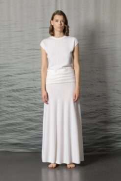 SMINFINITY – Pure Drop Shoulder Top | Cashmere Pullover