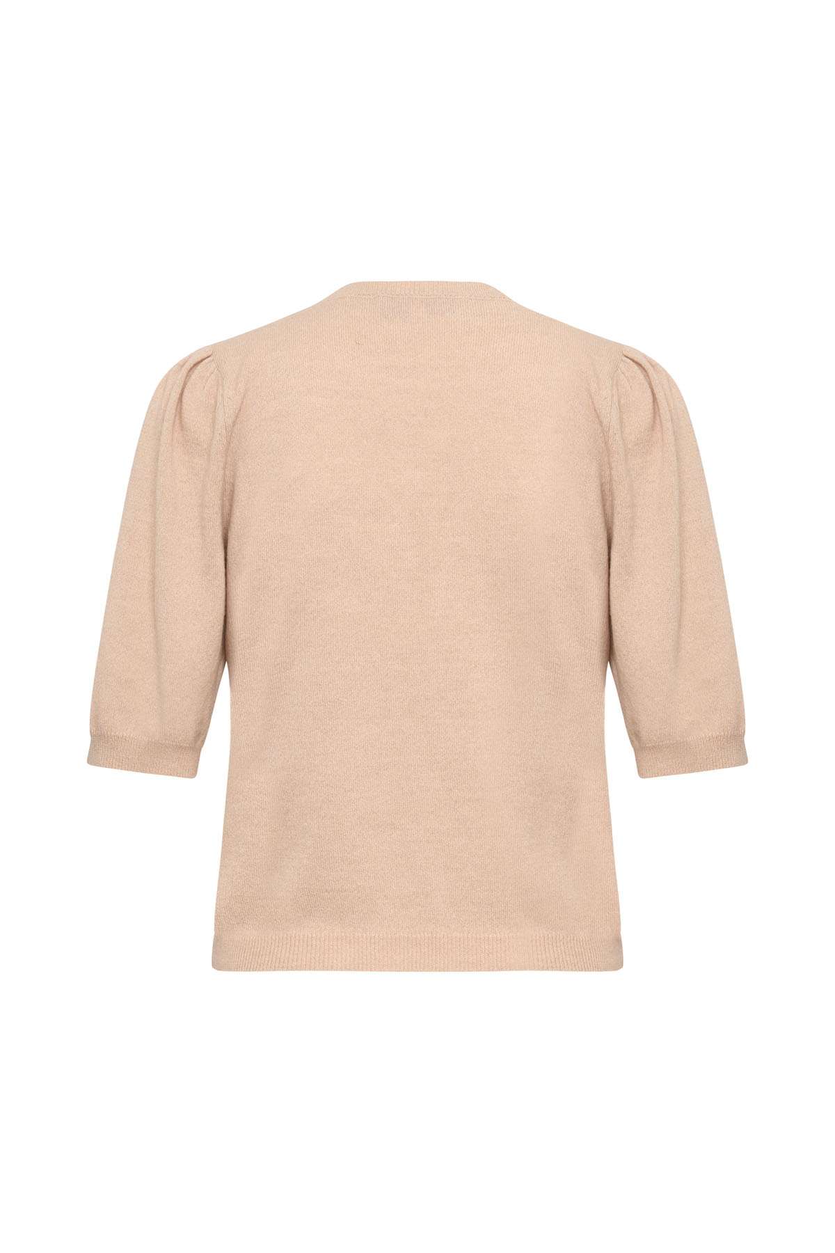 MAISON COMMON Feinstricktop mit Stickerei – Bild 2